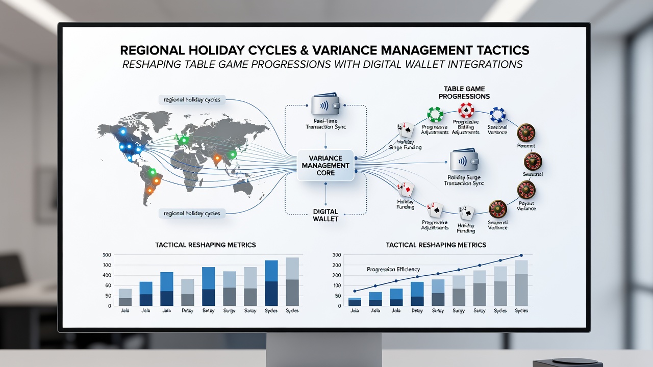 Regional holiday impacts on casino table game floors with digital payment systems